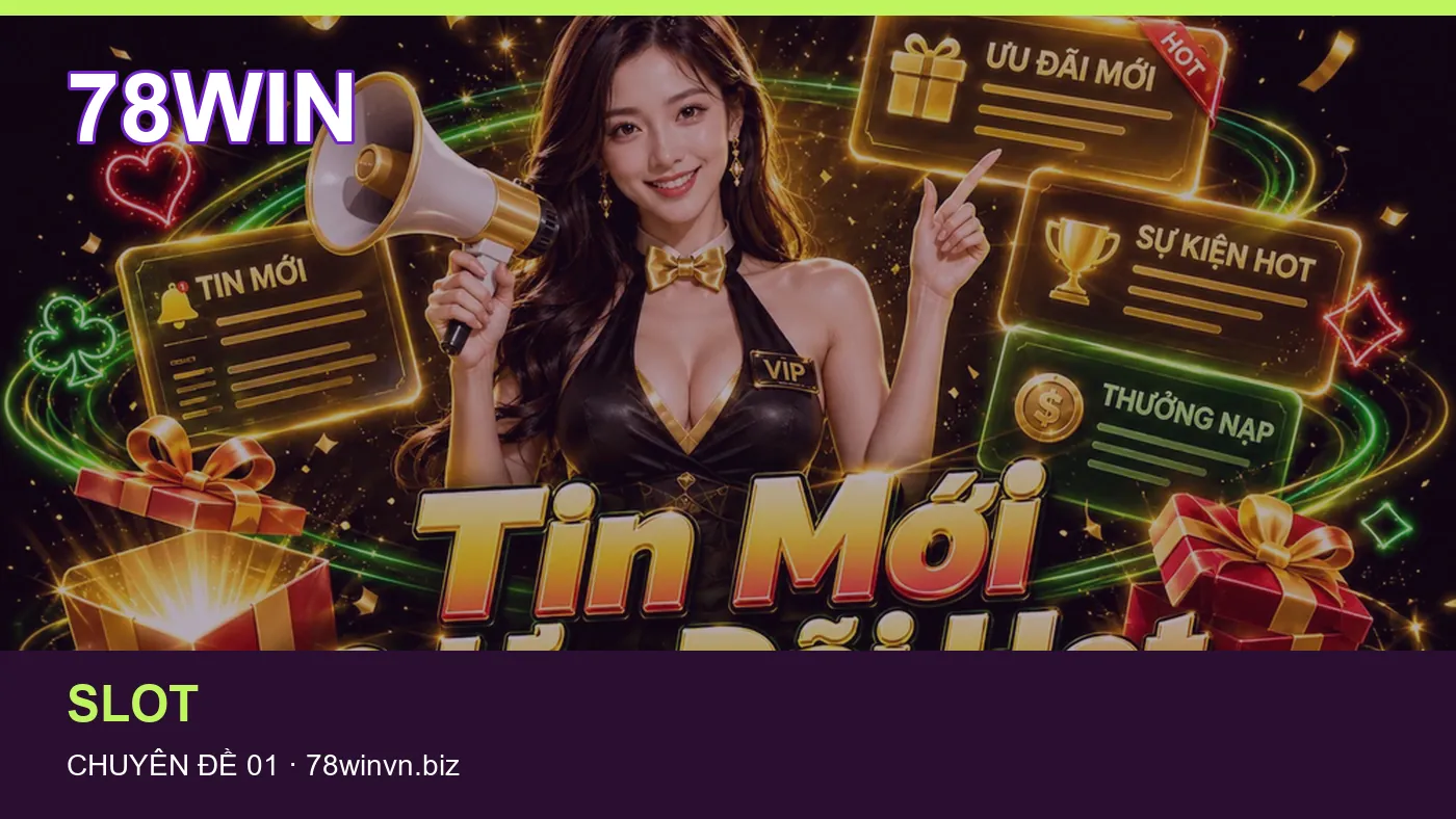 Trải nghiệm Slot trên điện thoại cùng cẩm nang 78WIN
